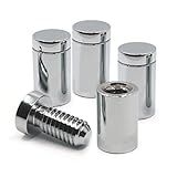 CN Series Suporte De Placa Superior Plana De Latão 13 Mm X 19 Mm Kit De Montagem De Parede Para Placas De Escritório De 2 Mm 10 Mm Pôsteres Anúncios E Imagens Sem Moldura E Arte Pacote Com 4