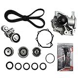 CNS Kit De Correia Dentada E Conjunto De Bomba De água Compatível Com 00 05 SUBARU 2 5L 2458CC SOHC H4 16V NON TURBO EJ25 