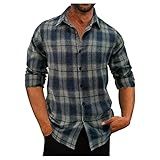 CNSTORE Camisas Polo Táticas Camisa Xadrez Masculina De Manga Comprida Com Botões E Lapela Camiseta Comercial