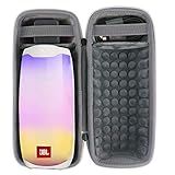 Co2CREA Capa Rígida De Substituição Para Caixa De Som JBL Pulse 4 Bluetooth Portátil à Prova D água Capa Cinza 