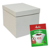 Coador De Café De Papel Filtro Melitta N103 Kit 10