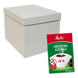 Coador De Café De Papel Filtro Melitta N4 Kit 10