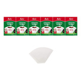 Coador De Café De Papel Filtro Melitta N4 Kit 6