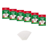 Coador De Café De Papel Filtro Melitta N4 Kit 6