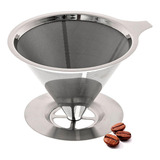 Coador Filtro Café Inox Reutilizável Permanente 101 S Papel