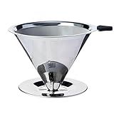 Coador Filtro De Café 103 Inox Peneira Aço Reutilizável Dúravel Sem Uso De Papel Premium