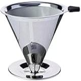 Coador Filtro De Café 103 Inox Peneira Aço Sem Uso De Papel - ShopLider