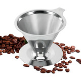Coador Filtro De Café Aço Inox Sem Uso De Papel 102