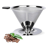Coador Filtro De Café Aço Inox Sem Uso De Papel 103