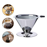 Coador Inox Café Filtro Reutilizável Chá