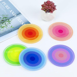 Coasters De Bebida 5pcs Montanhas russas Para Mesa De Café 