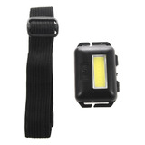 Cob Led Mini Head Light Lamp Farol 3 Modos À Prova De Chuva