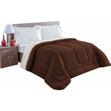 Coberdrom Sherpa Queen Pele De Carneiro E Manta Soft