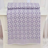 Cobertor Bebê Infantil Térmico 100 Algodão 110x90 Texnew Cor Lilás