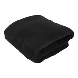 Cobertor Hazime Enxovais Microfibra Casal Cor Preto De 220cm X 180cm