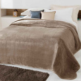 Cobertor Jolitex Casal Kyor Plus 1 80x2 20m Liso Bege