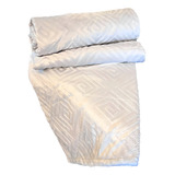 Cobertor Manta 1 80x2 40 Flannel Embossed Antialérgico Casal Cor Gelo