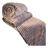 Cobertor Manta Flannel Antialérgico King Queen 2 20 X 2 40 Cor Cinza