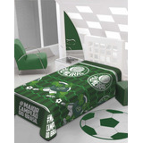 Cobertor Manta Solteiro Microfibra Jolitex Time Futebol Club
