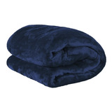 Cobertor Paulo Cezar Enxovais Fleece Azul marinho 2 20x2 40