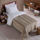 Cobertor Solteiro Peludo Sherpa Soft Macia Solteiro 2 40x1 5 Cor Bege Desenho Do Tecido Soft Sherpa Pele De Carneiro