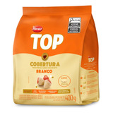 Cobertura Top Fracionada Chocolate Branco Em Gotas 400g Harald