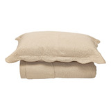 Cobre Leito Solteiro Colcha Infantil Microfibra 2 Peças Luxo Cor Cobre Leito Praga Bege Kit Colcha Cama Box