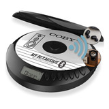 Coby Cd Player Leitor De Cd Portátil Com Bluetooth Para C 