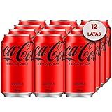 Coca Cola Lata Zero 12 Unidades De 350Ml