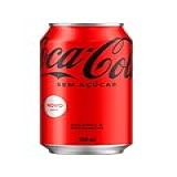 Coca Cola Sem Açúcar Lata 350ml