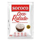 Coco Ralado Desidratado Sococo Pacote 50g