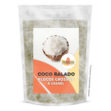 Coco Ralado Em Flocos Grossos Sem Adição De Açúcar 2kg