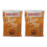 Coco Ralado Queimado Sweet Floco Kit Com 2 Unidades De 100g