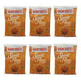 Coco Ralado Queimado Sweet Floco Kit Com 6 Unidades De 100g