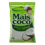 Coco Ralado Úmido Adoçado Mais Coco Pacote 1kg