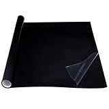 COCODE Aderência Estática De Fundo De Aquário Preto 199 9 Cm X 39 9 Cm Fundo De Aquário Autoadesivo Adesivo De Vinil Para Aquário Pôster De Aquário Para Decorações De Papel De Parede De Aquário