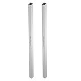 CoCud Broca De Ferramenta Quadrada 8 Mm X 8 Mm X 200 Mm Aço De Alta Velocidade 4241 Ferramenta De Torneamento Cortador De Mosca Em Branco Aplicações Para Fresadora De Torno 2 Peças