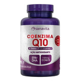 Coenzima Q10   Omega 3   Vit E   Sanavita   60 Caps