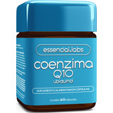 Coenzima Q10 Ubiquinol 100mg Por Cápsula 60 Cápsulas Fórmula Concentrada Com 100 De Pureza E Matéria prima Importada