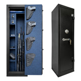 Cofre 140x40x34 Para 9 Armas 4 Longas 5 Curta Armamento