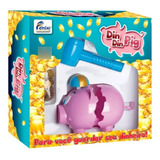 Cofre Brinquedo Porquinho Din Din Pig Monta E Desmonta Fenix
