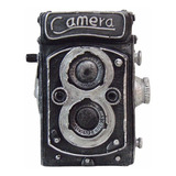 Cofre Câmera Fotográfica Retrô Antiga Vintage