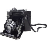 Cofre Camera Fotografica Vintage Retro Ferro Fundido