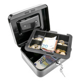 Cofre Metal Cash Box 20cmx16cmx9cm Proteja