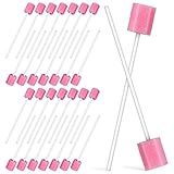 COHEALI 150 Peças Cotonete Descartável Swabs Orais De Espuma Cotonetes De Energia Cotonetes Descartáveis Cotonetes De Limpeza Bucal Esponja Filho Boca Seca Limpar Limpo