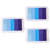 COHEALI 3 Unidades 5 Tinta De Tecido Tinta Para Tecido Almofada De Tinta De Cor Gradiente Carimbos De Tinta Infantil Almofada De Tinta Infantil Almofada De Carimbos De Tinta Artesanal