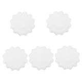 COHEALI 5 Unidades Curvas Ferramenta De Quilling Confecção De Cartões Ofício De Quilling De Papel Materiais Quilling De Papel Diy Kits De Origami Tubo De Papel Plástico Flor Encaracolada