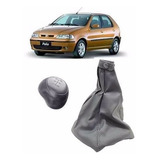 Coifa Câmbio C Base E Bola Cambio Palio Fire 2002 Cinza