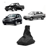 Coifa Cambio Corsa Hatch Sedan Pick up Napa Preta Com Base