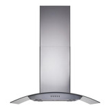 Coifa De Ilha Cadence Gourmet Vidro Curvo 90cm 220v